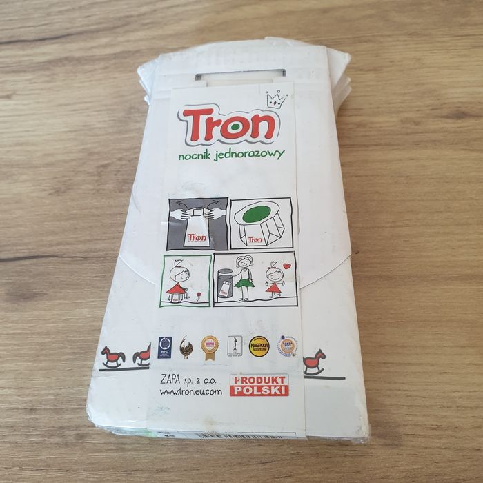 Tron nocnik jednorazowy turystyczny