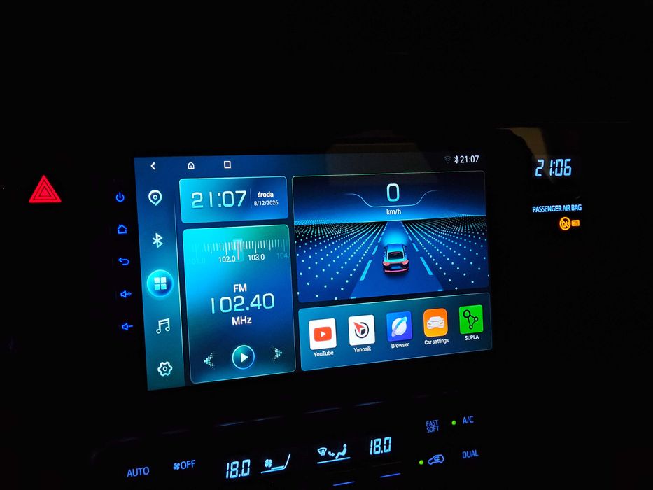 Radio Android Toyota Auris Ainavi H6 8/256
