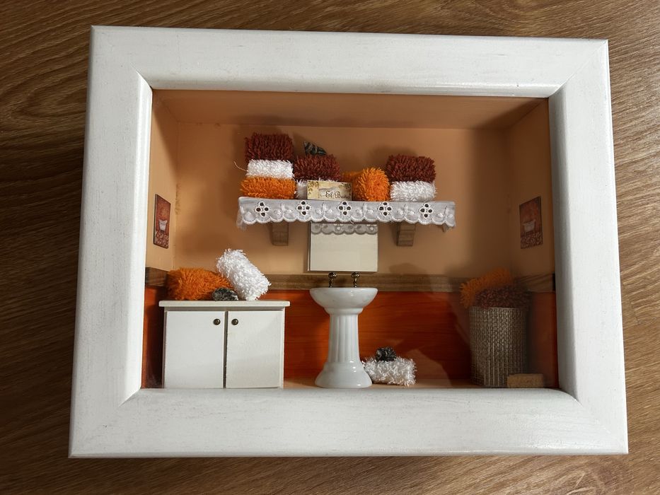 Bathroom-themed decorative frame/quadro64738201193729120