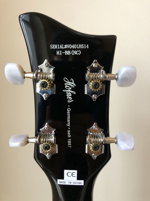 Baixo Hofner Ignition Beatles Bass BK