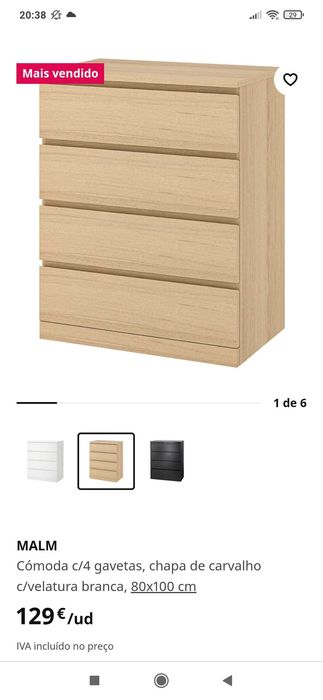 Comoda IKEA malm
