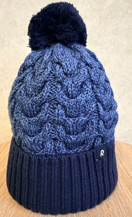 Дитяча зимова шапка біні Reima Routii, р.48/50,вік 1-4 роки, 50% вовни
