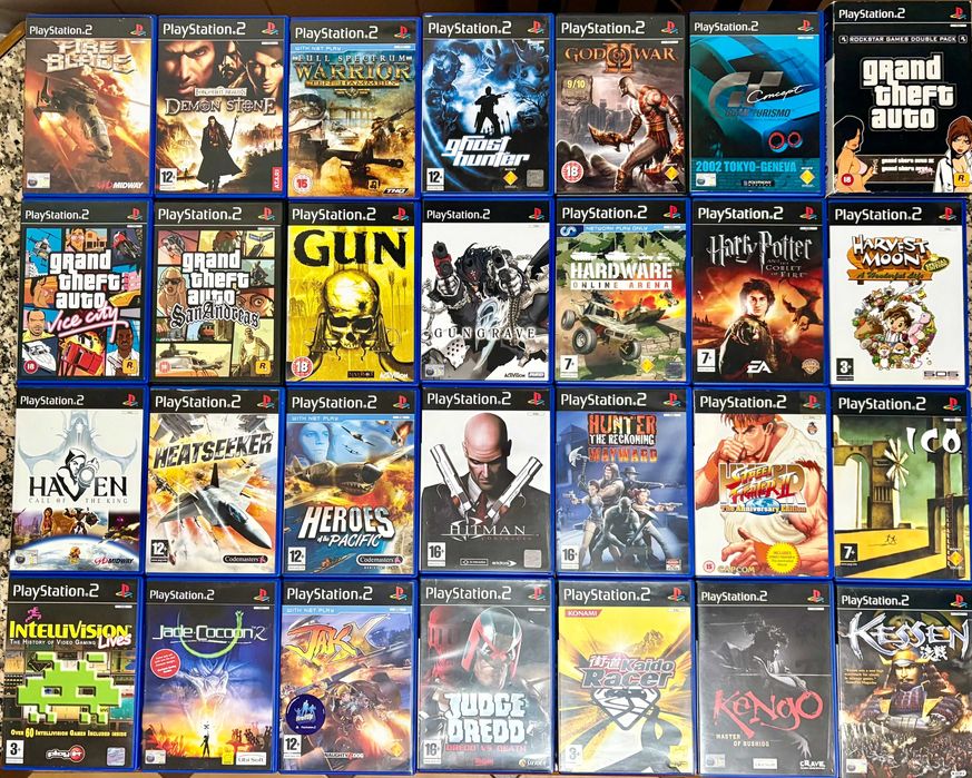 JOGOS PLAYSTATION 2 / PS2 (COMPLETOS) | Portes Grátis | Ler Descrição↓