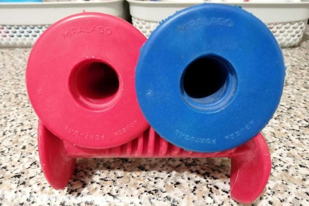 Par de punhos de bicicleta BMX marca MIRALAGO