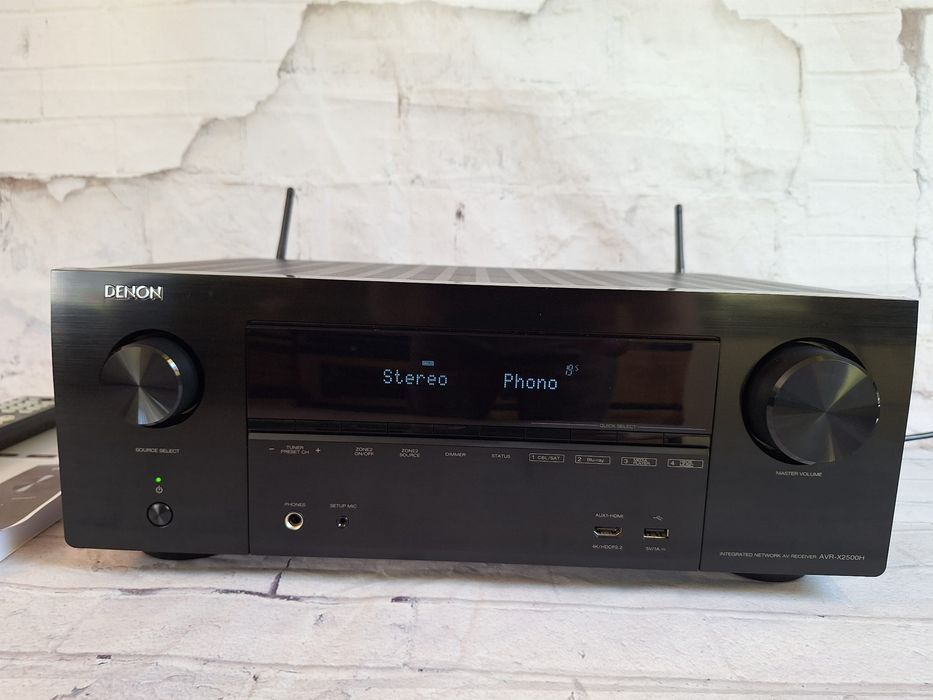 7.2 Denon AVR-X2500 WiFi BT HEOS Alexa  Atmos Vision HDR Spotify