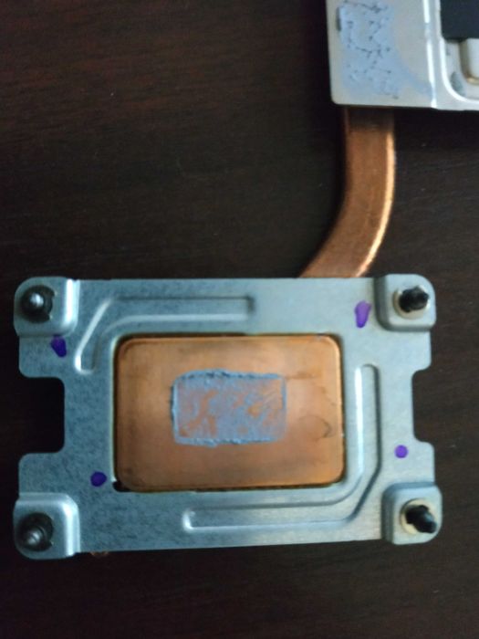 система охолодження ноутбука Toshiba