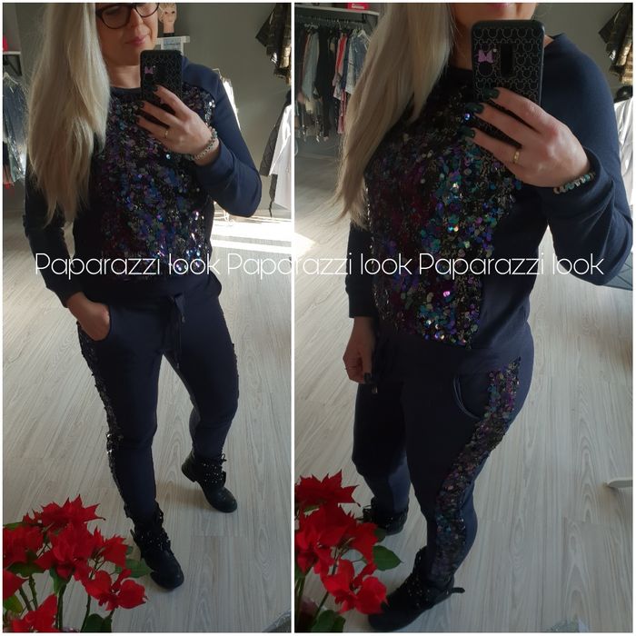 Śliczny dres dress dla fanek świecidełek perełka