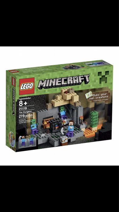 Disassembled LEGO Minecraft Sets64740963947138121