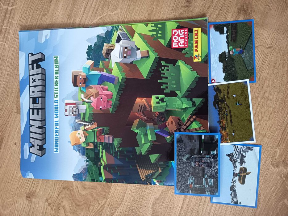 Album z naklejkami Minecraft 2