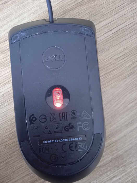 Mysz optyczna Dell MS116, czarna