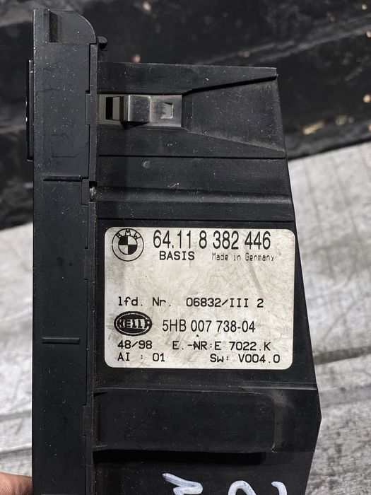 Bmw E46 Блок Клімата 64118382446