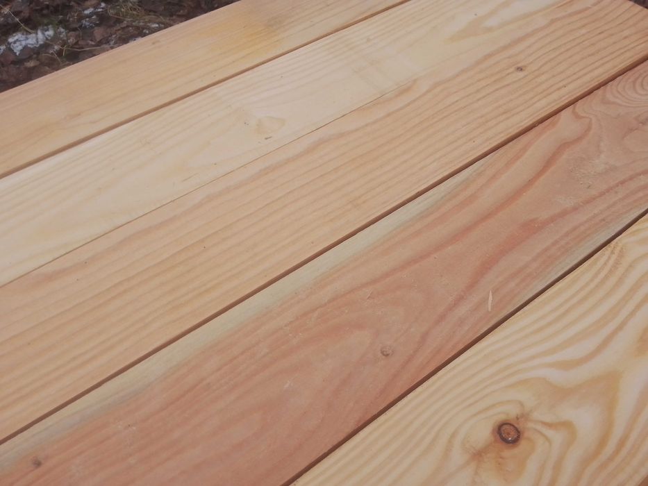 1200 mm Deska podłogowa - modrzew