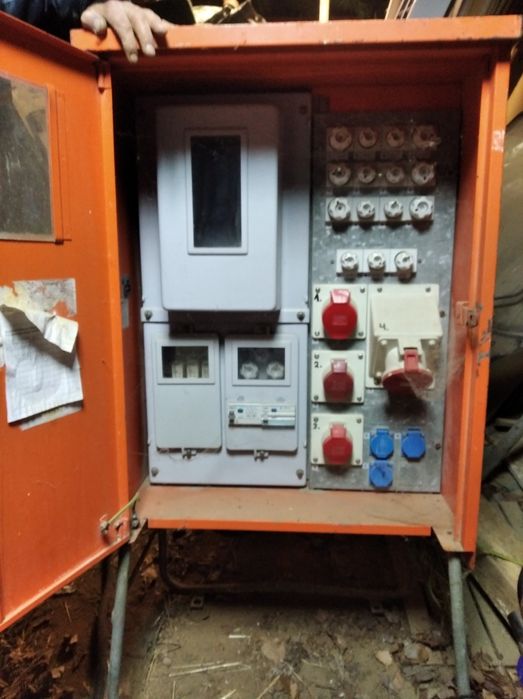 Rozdzielnica budowlana bosecker