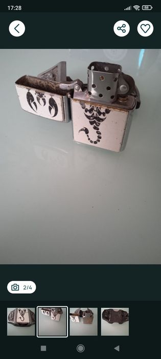 Zapalniczka klamra do paska