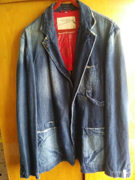Marynarka męska jeansowa 4you rozm.L