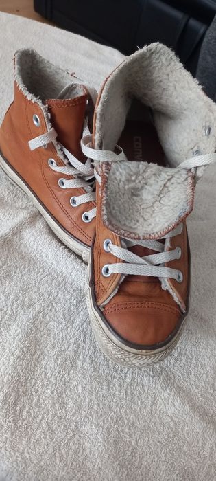 Camel trampki ocieplane converse