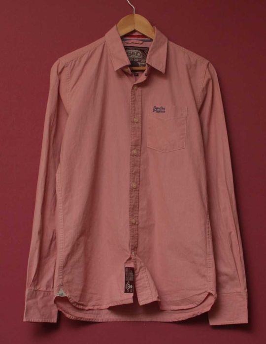 Superdry рр M рубашка из хлопка