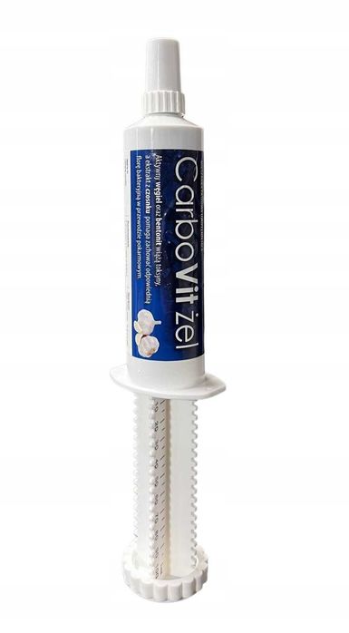 CarboVit 100 ml Żel przeciwbiegunkowy, aktywny węgiel i bentonit 5 szt