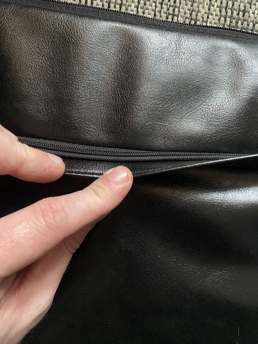 Кожана сумка для ноутбуку макбуку 13-14 дюймів macbook pro air