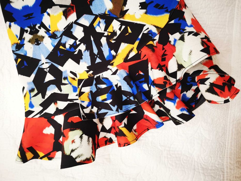 Piankowa sukienka Pinko