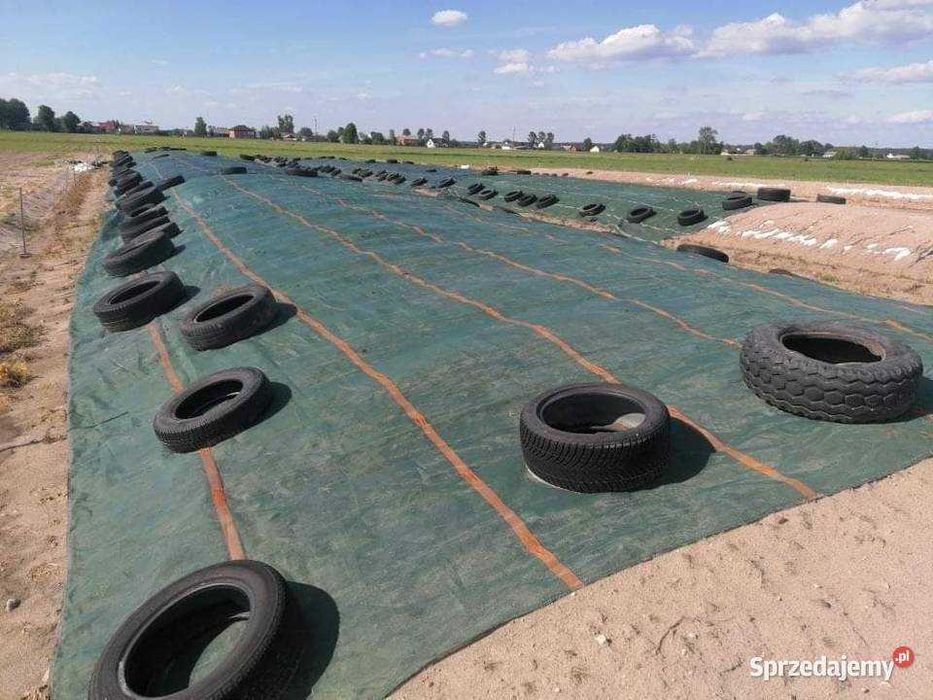 Siatka ochronna na pryzmę ,kiszonkę z kukurydzy ZILL -Niemiecka Jakość