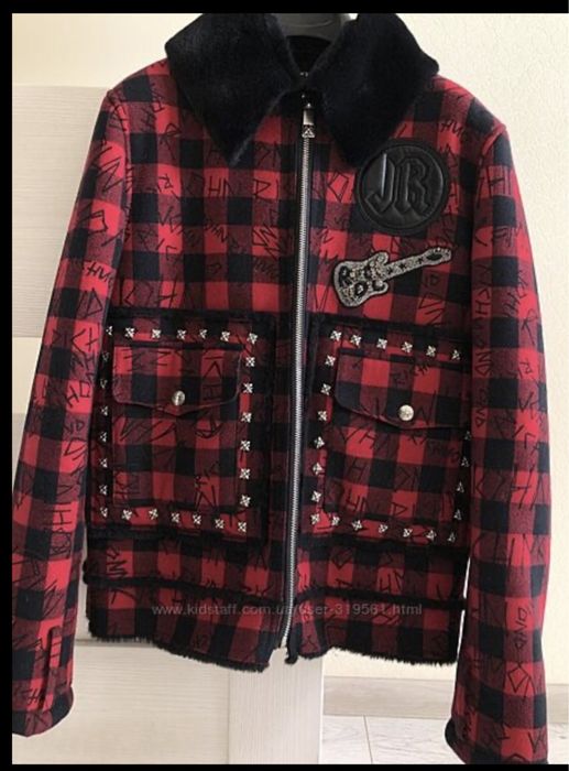 Куртка дубленка  John Richmond оригинал Італія