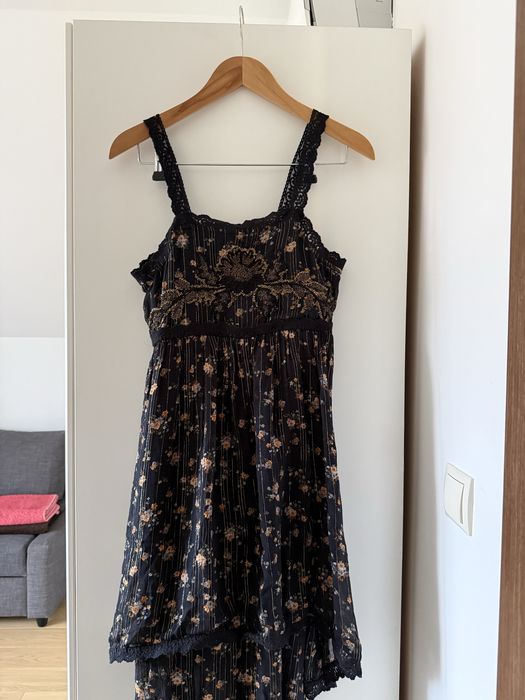 Sukienka w kwiaty Zara XS