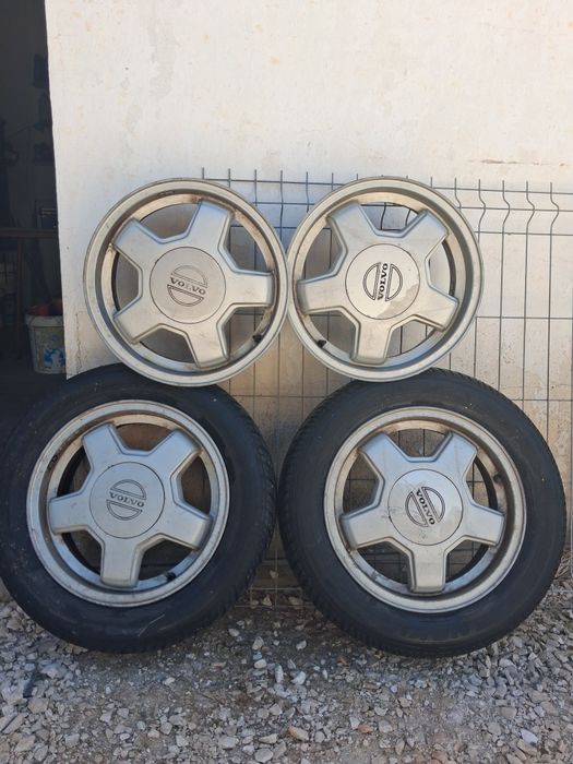 Conjunto de 4 jantes originais Volvo 15".