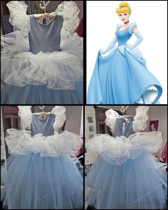 Сукня на дівчинку 5-6 рокiв дисней принцессы  золушка Сукня у садочок