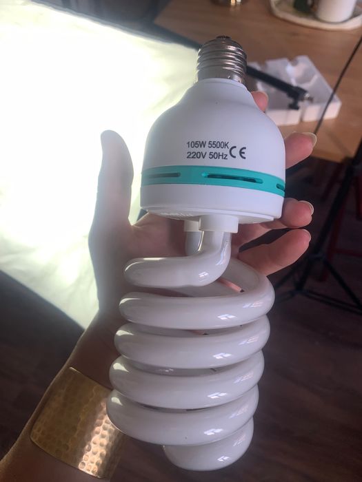 Material Luz tripés para estudio fotografía com 2 lampadas