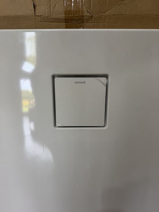 Brodzik Kwadratowy Cersanit Tako Slim 90x90 Biały Akryl S601-122