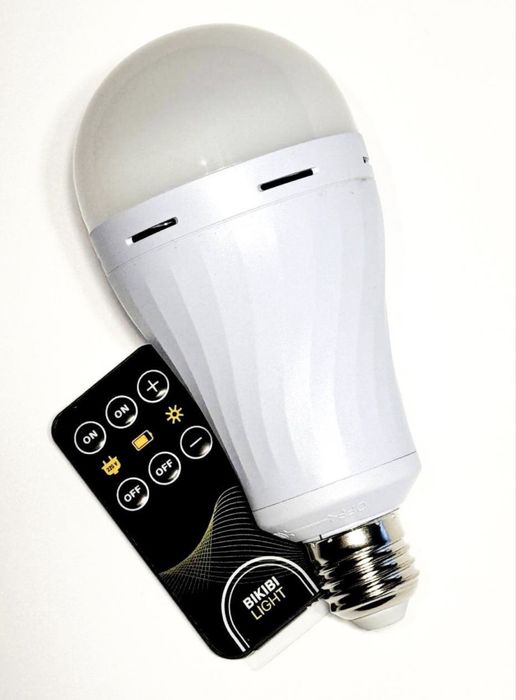 Аварійна світлодіодна лампа акамуляторна 15W E27 Bikibi Light !!!