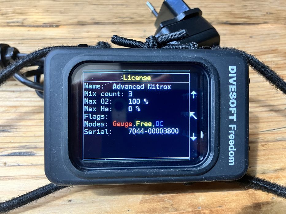 Komputer nurkowy DIVESOFT Freedom Advanced Nitrox