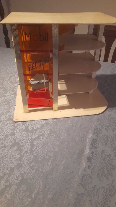 Brinquedo antigo garagem mobil