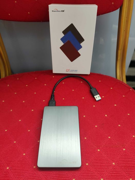 DYSK Przenośny Zewnętrzny HDD 2,5 cala 500GB do Komputera PC Laptopa