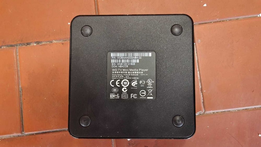 BOX TV WD TV Mini Media player antiga