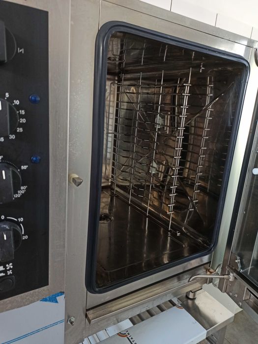 Piec konwekcyjno parowy JAK NOWY Profichef Alpha 7 GN 1/1 + podstawa