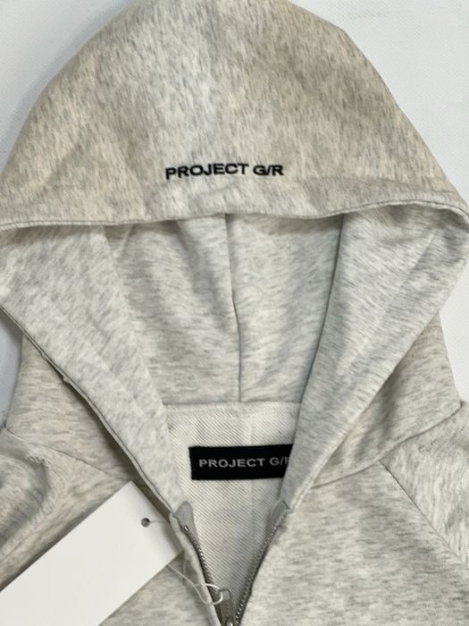 Худі ARMY Grailz project G/R худи серая зипка кофта сіра L M