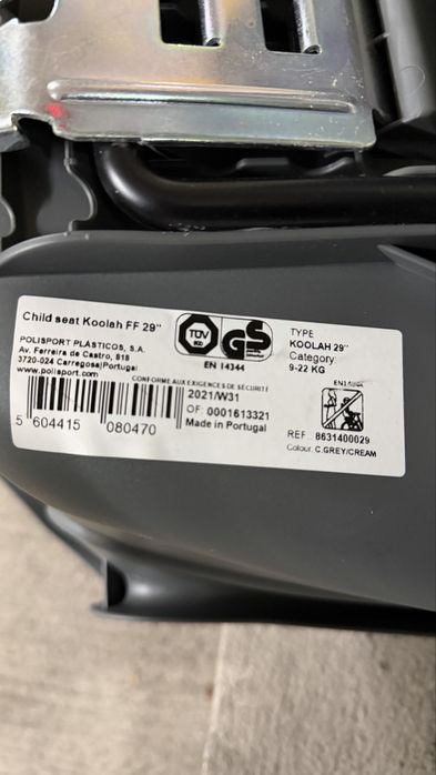 Cadeira de Bicicleta Bebé Polisport