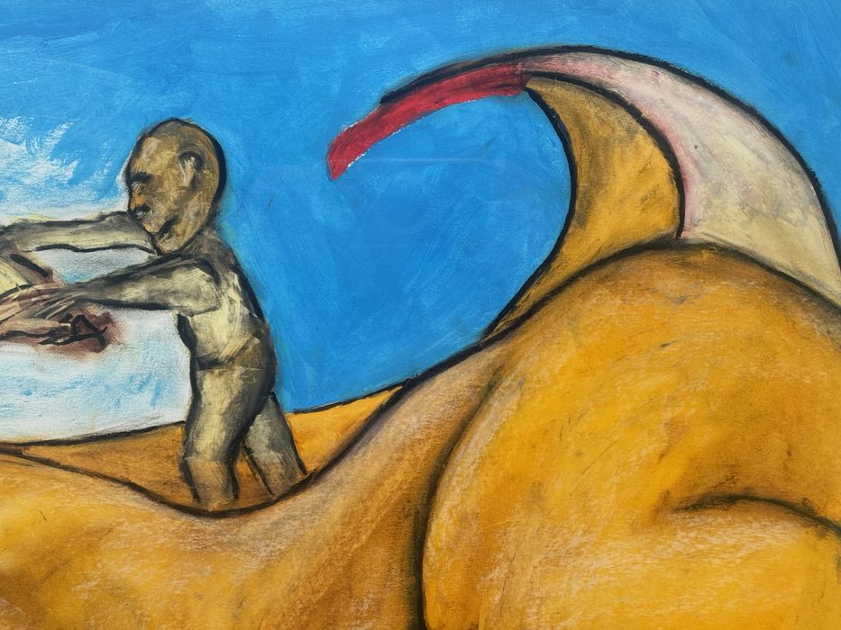 “Misterios da Ria de Aveiro” - pintura de Ana Costa