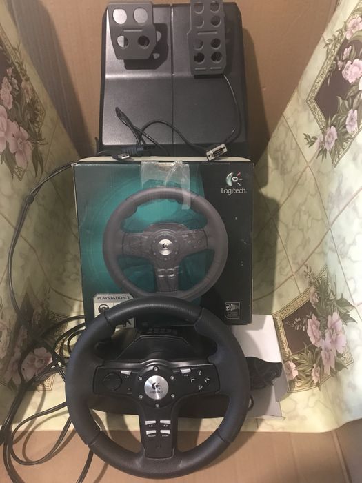 Logitech Driving Force EX PS3 PS2 Force feedback wheel: 1 500 грн ...