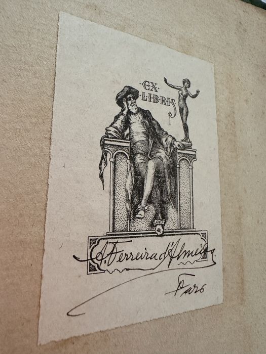 O livro da capa verde - autografado com dedicatoria do proprio Joao de Deus Ramos