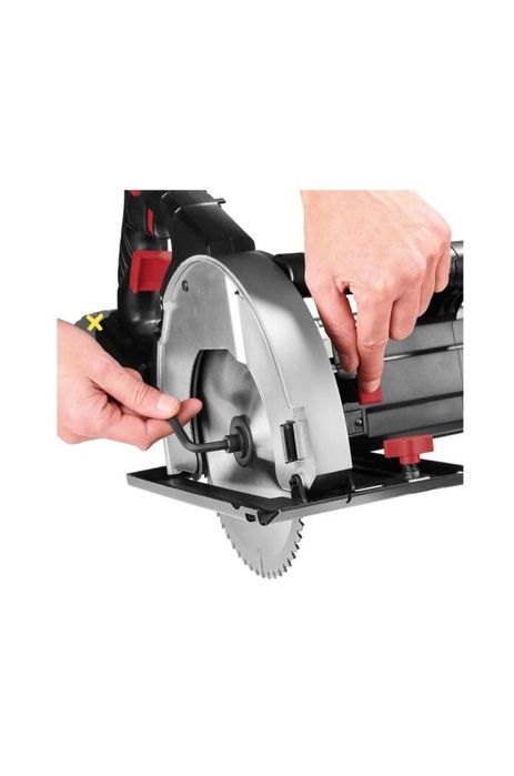 Serra circular de metal recarregável de 20V parkside performance