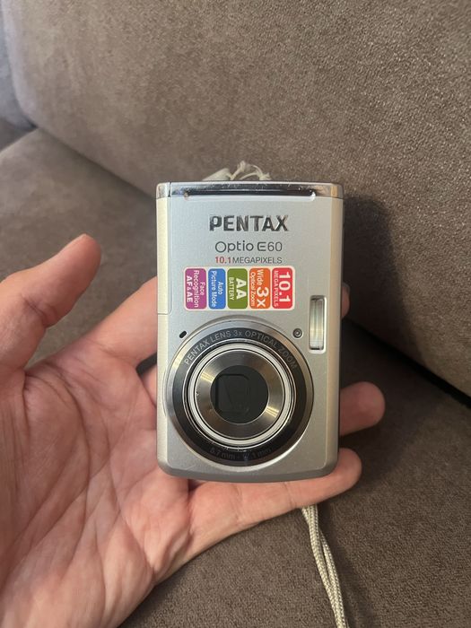 Pentax Optio E60 Aparat Fotograficzny Uszkodzony