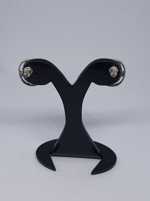 Kolczyki ze srebra, srebro 925, Kamień turkus