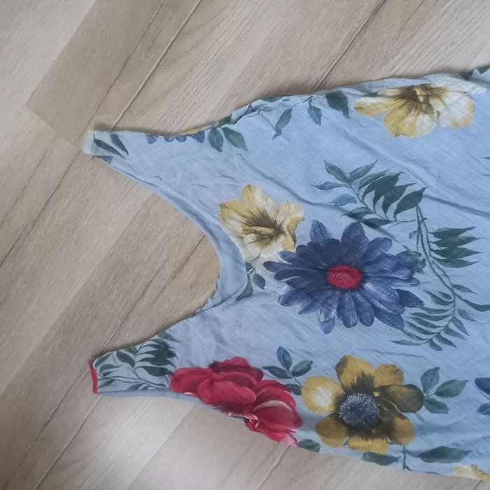 Sukienka roz M 70% bawełna 30 % Len