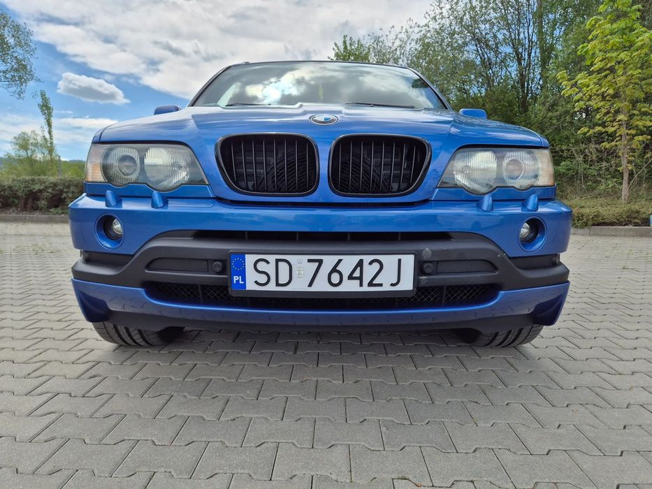 BMW X5 BMW X5 4.6is 347 KM Estorilblau 2001 bardzo zadbany egzemplarz