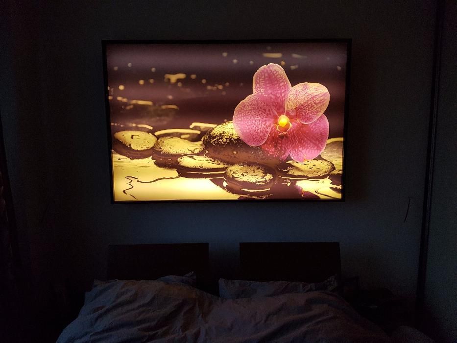 Podświetlana grafika obraz LED lampka nocna unikat