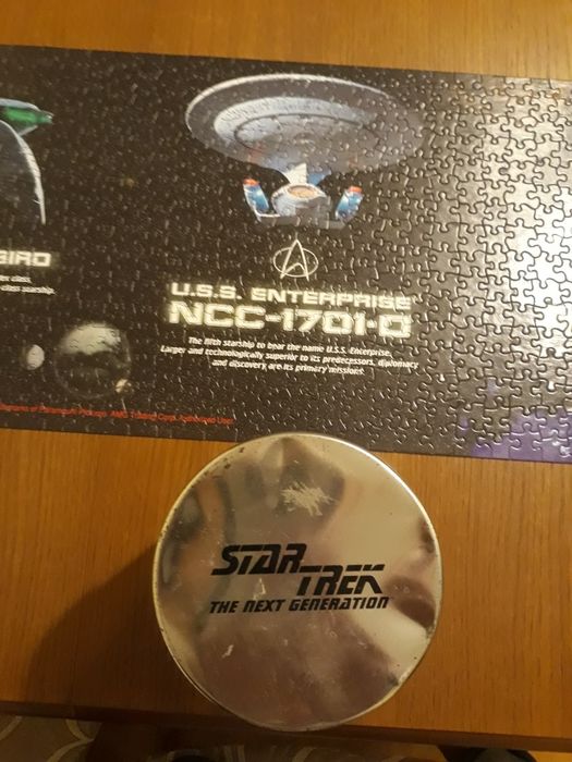 StarTrek kolekcjonerskie puzle StarWars