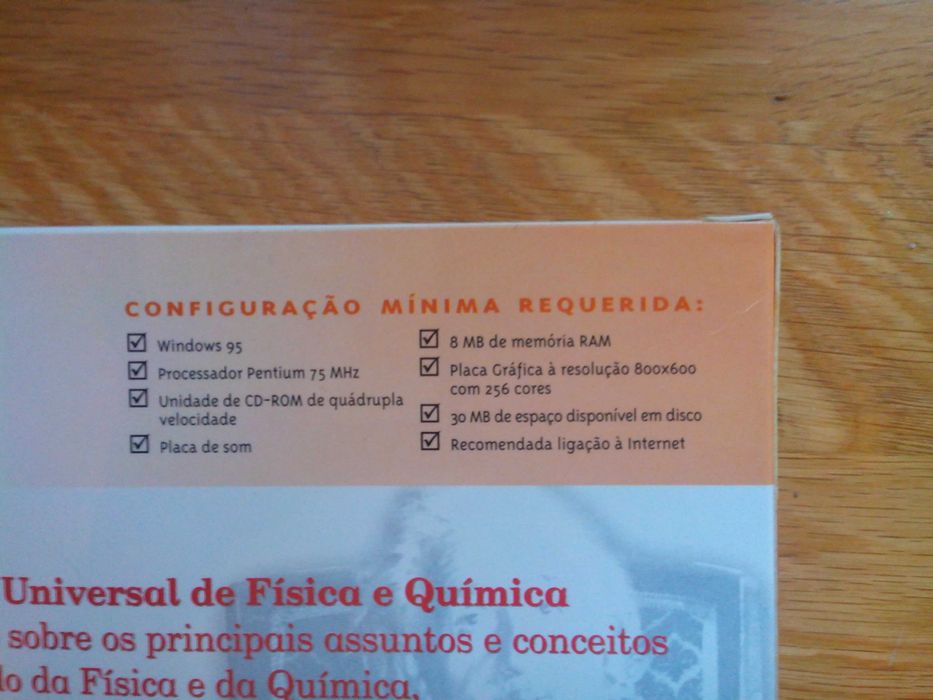 CD Enciclopédia Universal - Fisica e Quimica